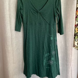 Horny Toad stretchy midi dress